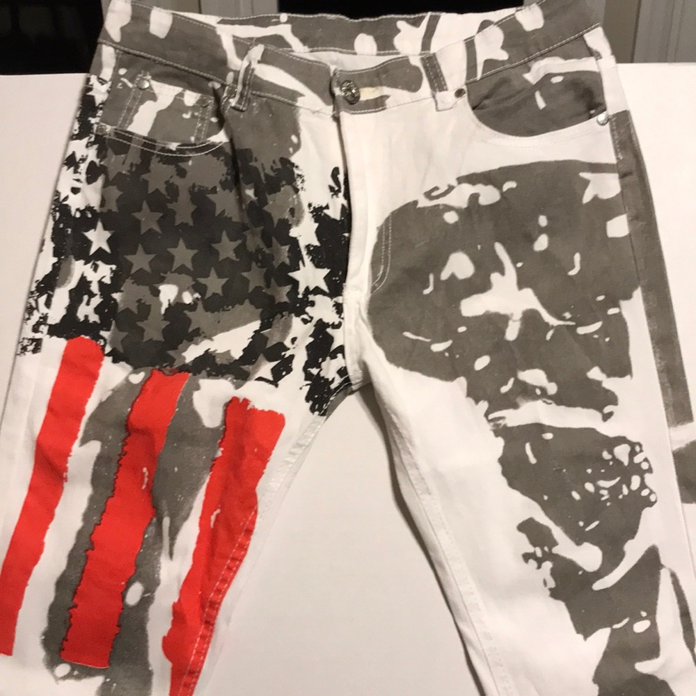 Patriotic men’s jeans